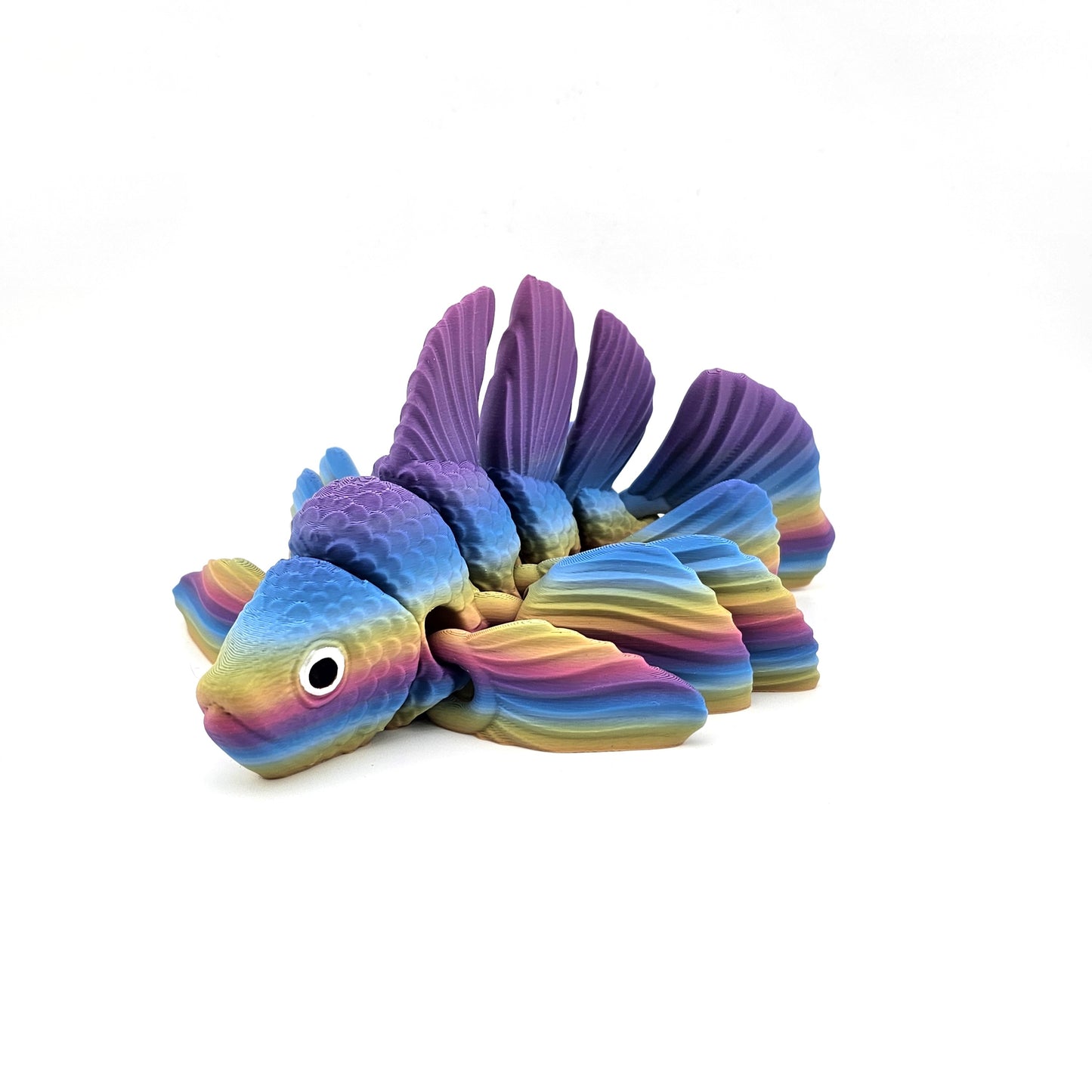 Prospect 3D - Large 3D Printed Betta Fish - Sea Turtle Shores Collection - 8 inches long