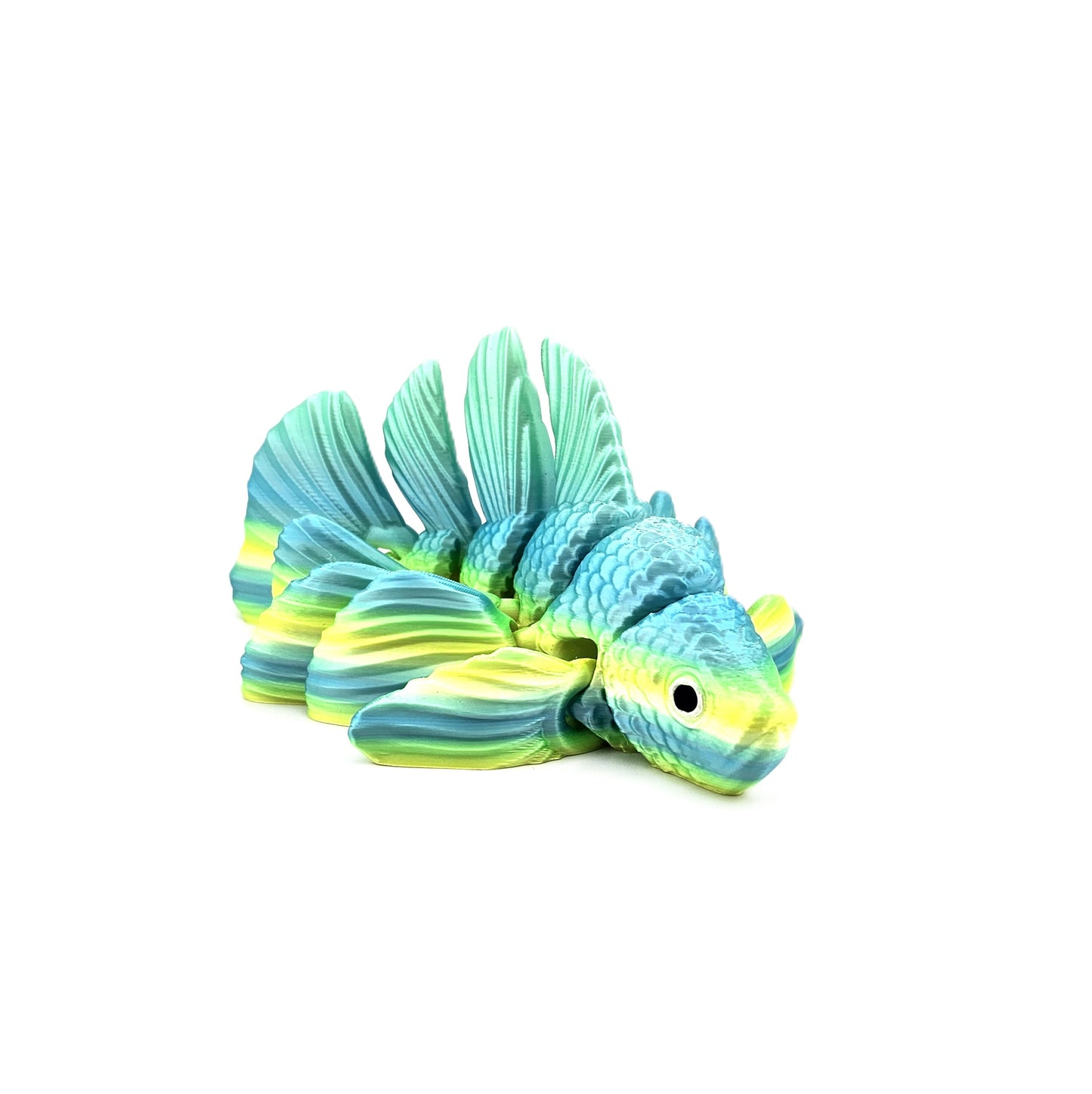 Prospect 3D - Large 3D Printed Betta Fish - Sea Turtle Shores Collection - 8 inches long