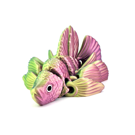 Prospect 3D - Large 3D Printed Betta Fish - Sea Turtle Shores Collection - 8 inches long
