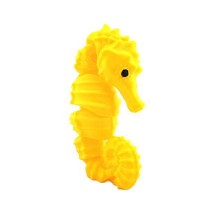 Prospect 3D - Sea Turtle Shores  - 3D Printed Seahorse Sculpture – 12” Large Nautical Home Decor