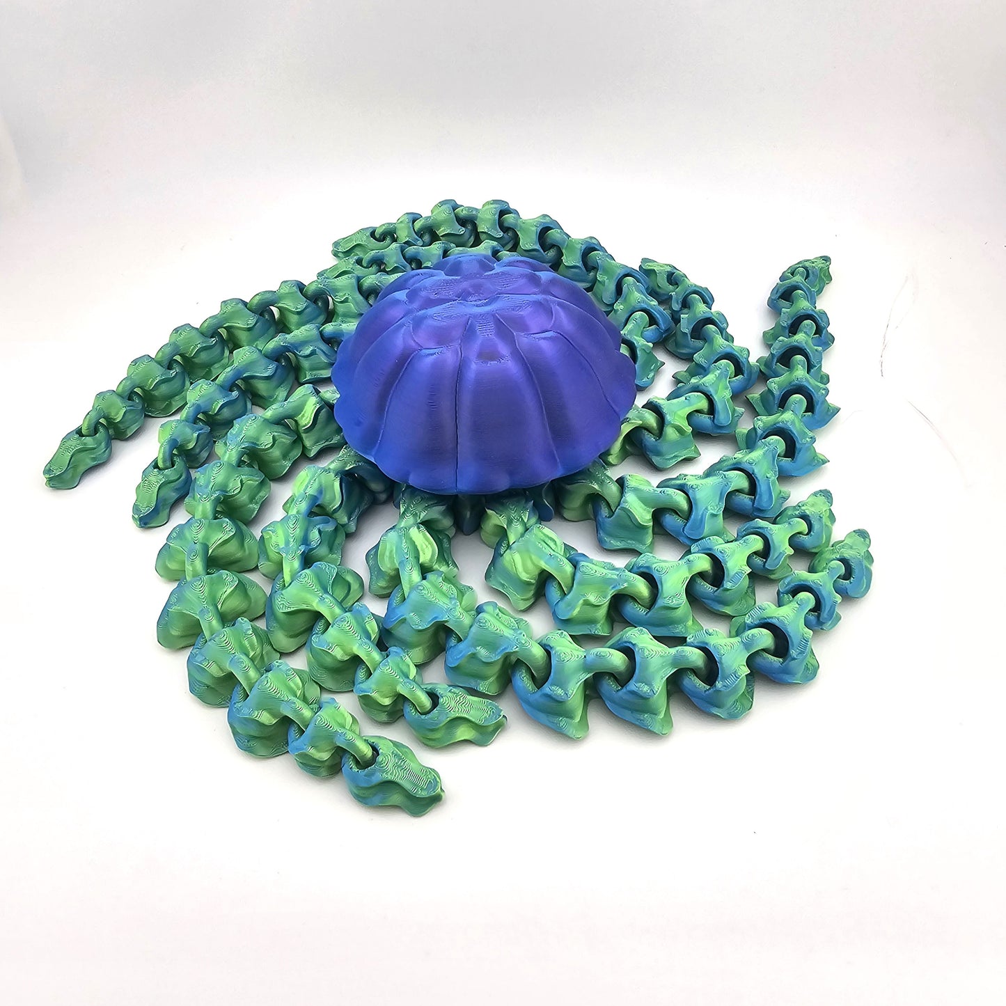 Prospect 3D - Sea Turtle Shores Animals -  Jumbo Jellyfish – 3D Printed Ocean Decor  - 19 inches Long