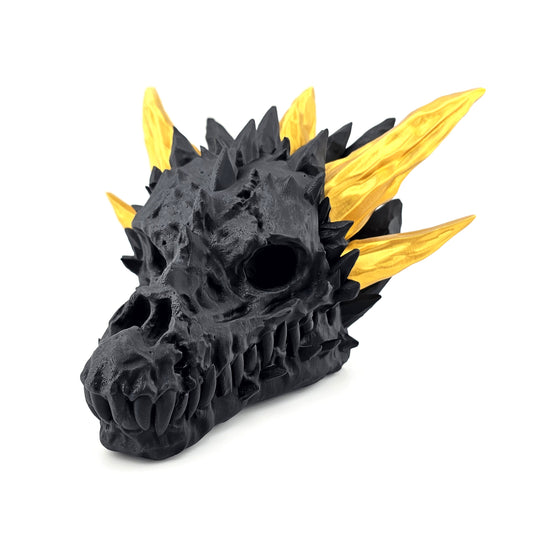 Prospect 3D - The Dragons Lair - The Grand Hall Of Dragon Skulls - Football Edition Diamond Skull - Decoration