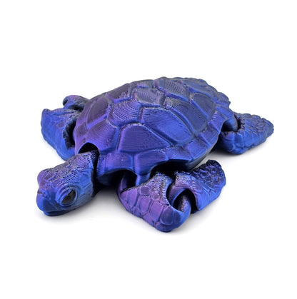 Prospect 3D -  Baby Realistic Sea Turtle — 3D Printed (4.5" L × 5.5" W) — Sea Turtle Shores Collection