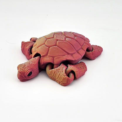 Prospect 3D -  Baby Realistic Sea Turtle — 3D Printed (4.5" L × 5.5" W) — Sea Turtle Shores Collection