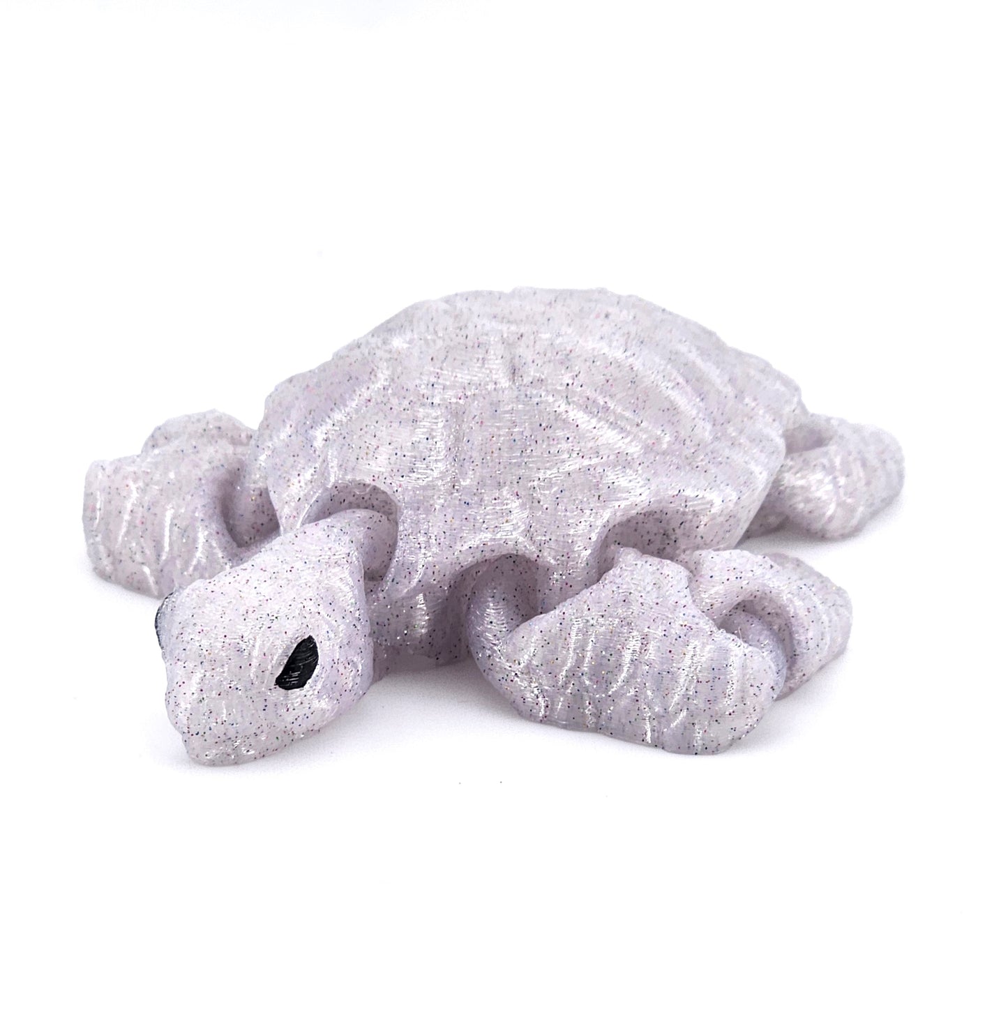 Prospect 3D -  Baby Realistic Sea Turtle — 3D Printed (4.5" L × 5.5" W) — Sea Turtle Shores Collection