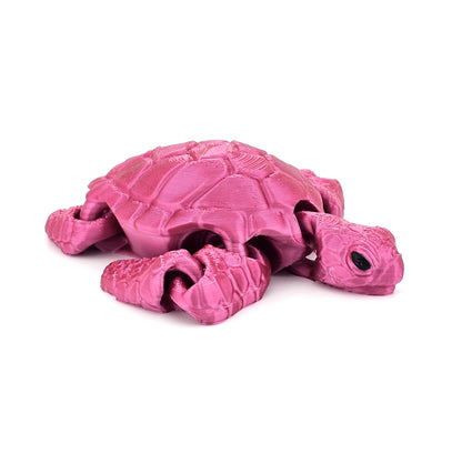 Prospect 3D -  Baby Realistic Sea Turtle — 3D Printed (4.5" L × 5.5" W) — Sea Turtle Shores Collection