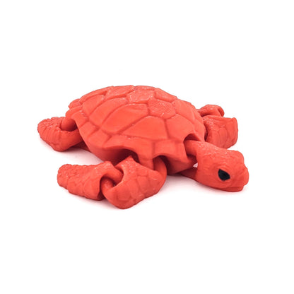 Prospect 3D -  Baby Realistic Sea Turtle — 3D Printed (4.5" L × 5.5" W) — Sea Turtle Shores Collection