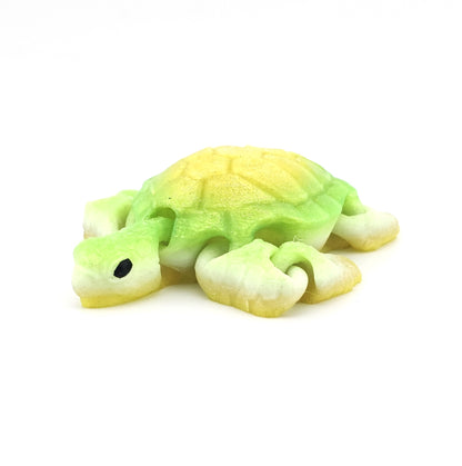 Prospect 3D -  Baby Realistic Sea Turtle — 3D Printed (4.5" L × 5.5" W) — Sea Turtle Shores Collection