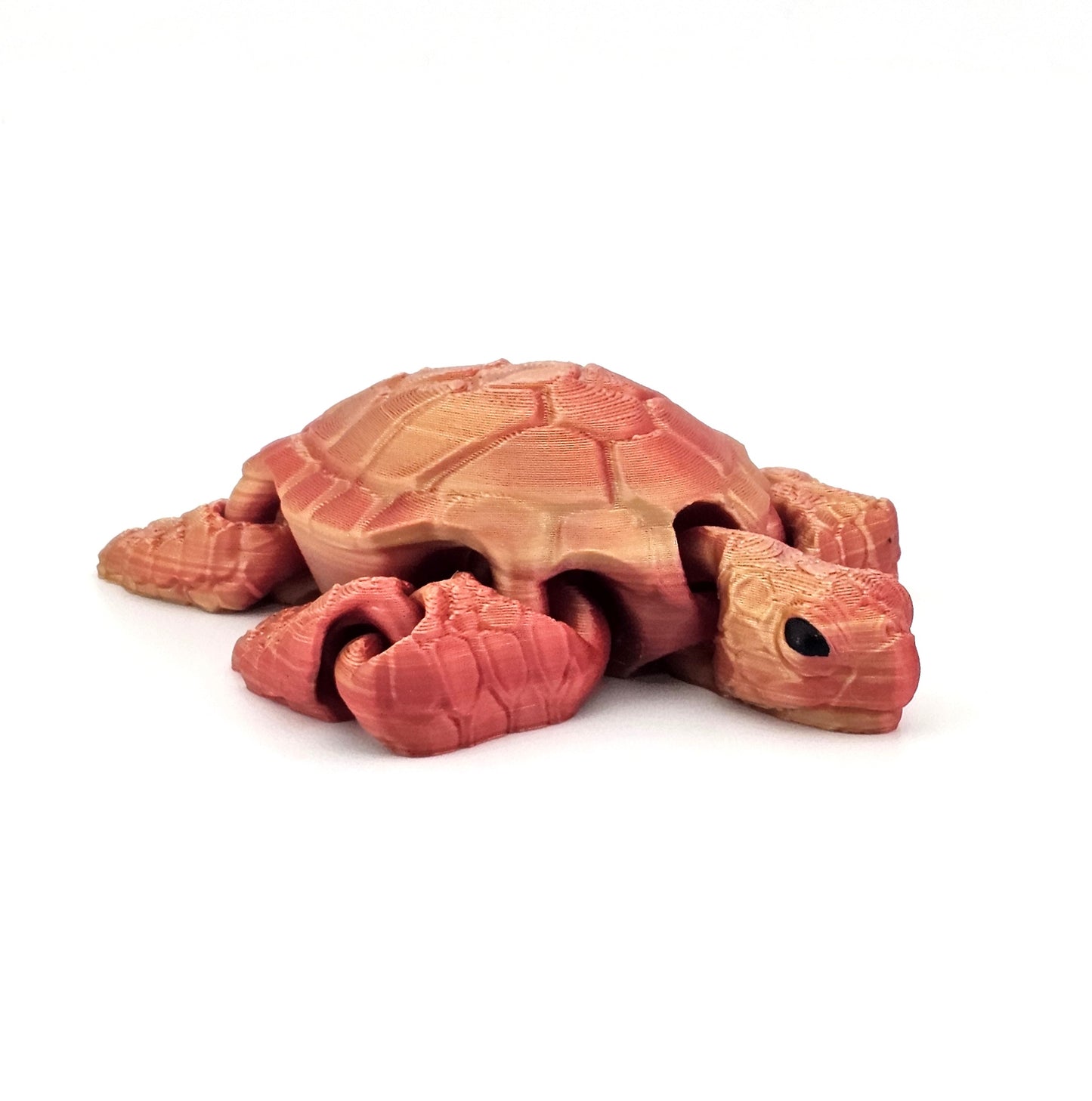 Prospect 3D -  Baby Realistic Sea Turtle — 3D Printed (4.5" L × 5.5" W) — Sea Turtle Shores Collection
