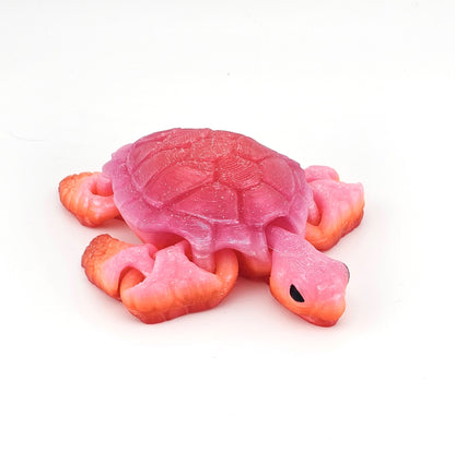 Prospect 3D -  Baby Realistic Sea Turtle — 3D Printed (4.5" L × 5.5" W) — Sea Turtle Shores Collection