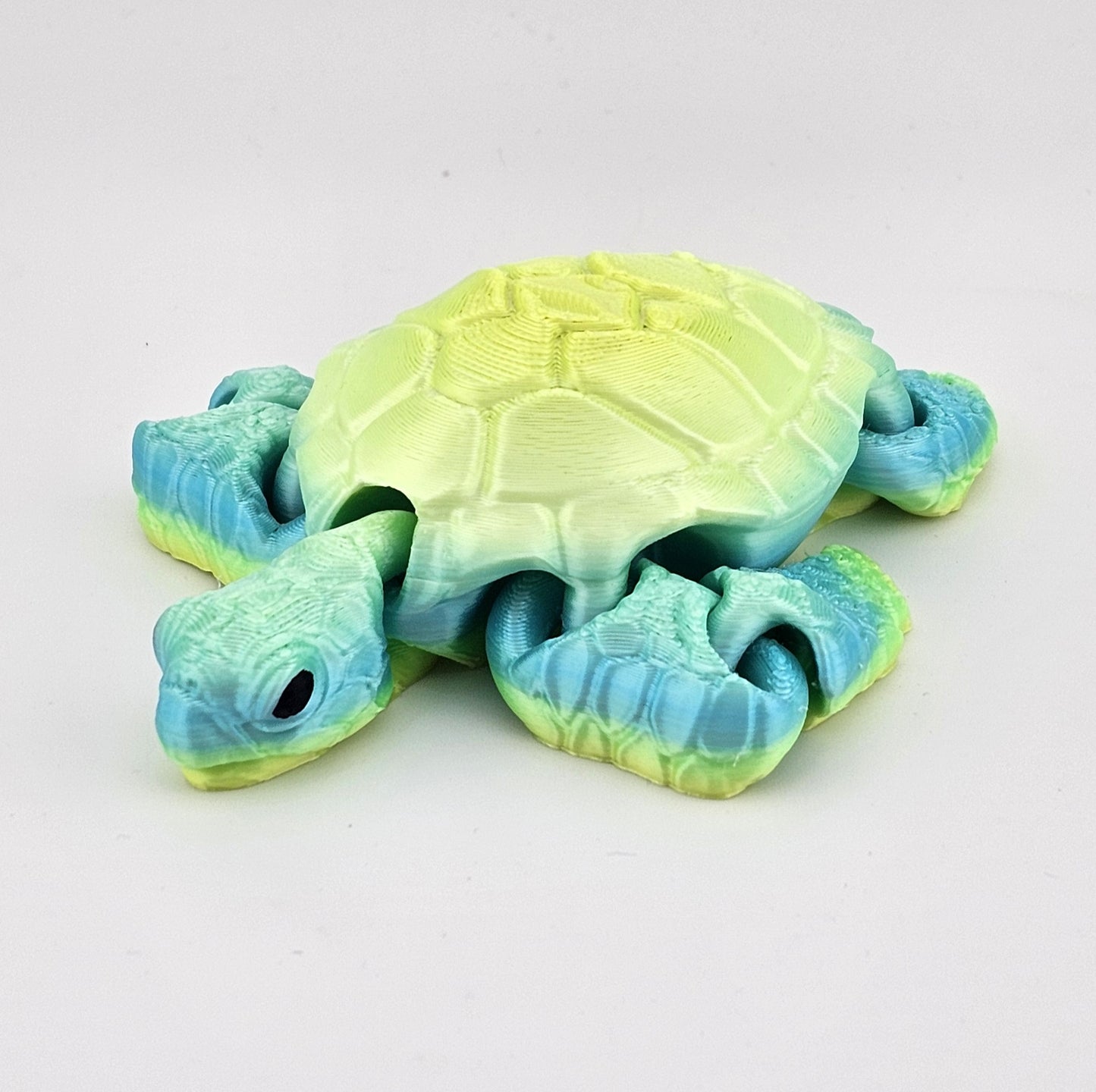 Prospect 3D -  Baby Realistic Sea Turtle — 3D Printed (4.5" L × 5.5" W) — Sea Turtle Shores Collection