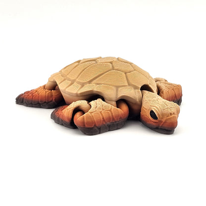 Prospect 3D -  Baby Realistic Sea Turtle — 3D Printed (4.5" L × 5.5" W) — Sea Turtle Shores Collection