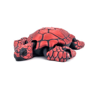 Prospect 3D -  Baby Realistic Sea Turtle — 3D Printed (4.5" L × 5.5" W) — Sea Turtle Shores Collection