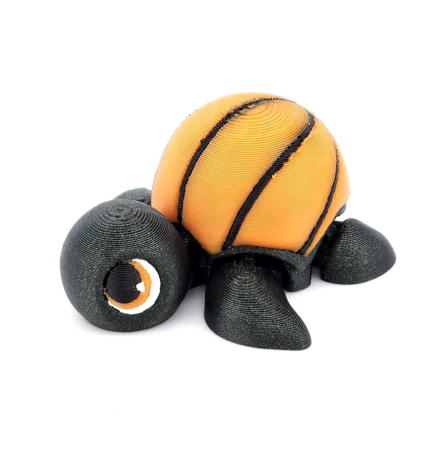 Prospect 3D - Sports Theme Mini Sea Turtle – 3D Printed – Baseball, Basketball, Soccer, Hockey - Sea Turtle Island Collection