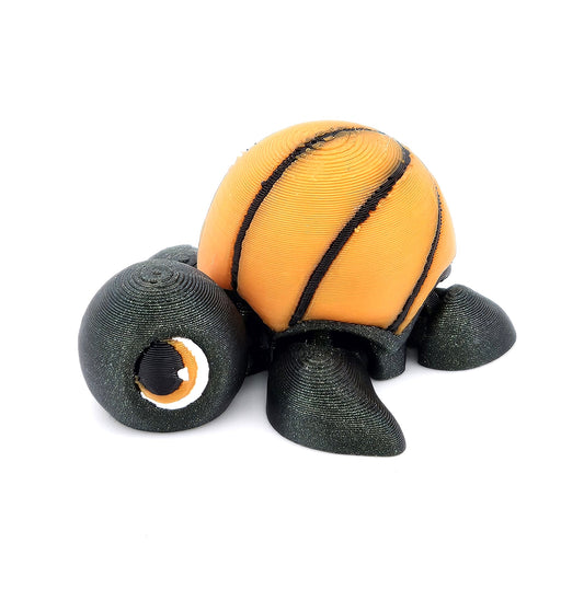 Prospect 3D - Sports Theme Mini Sea Turtle – 3D Printed – Baseball, Basketball, Soccer, Hockey - Sea Turtle Island Collection