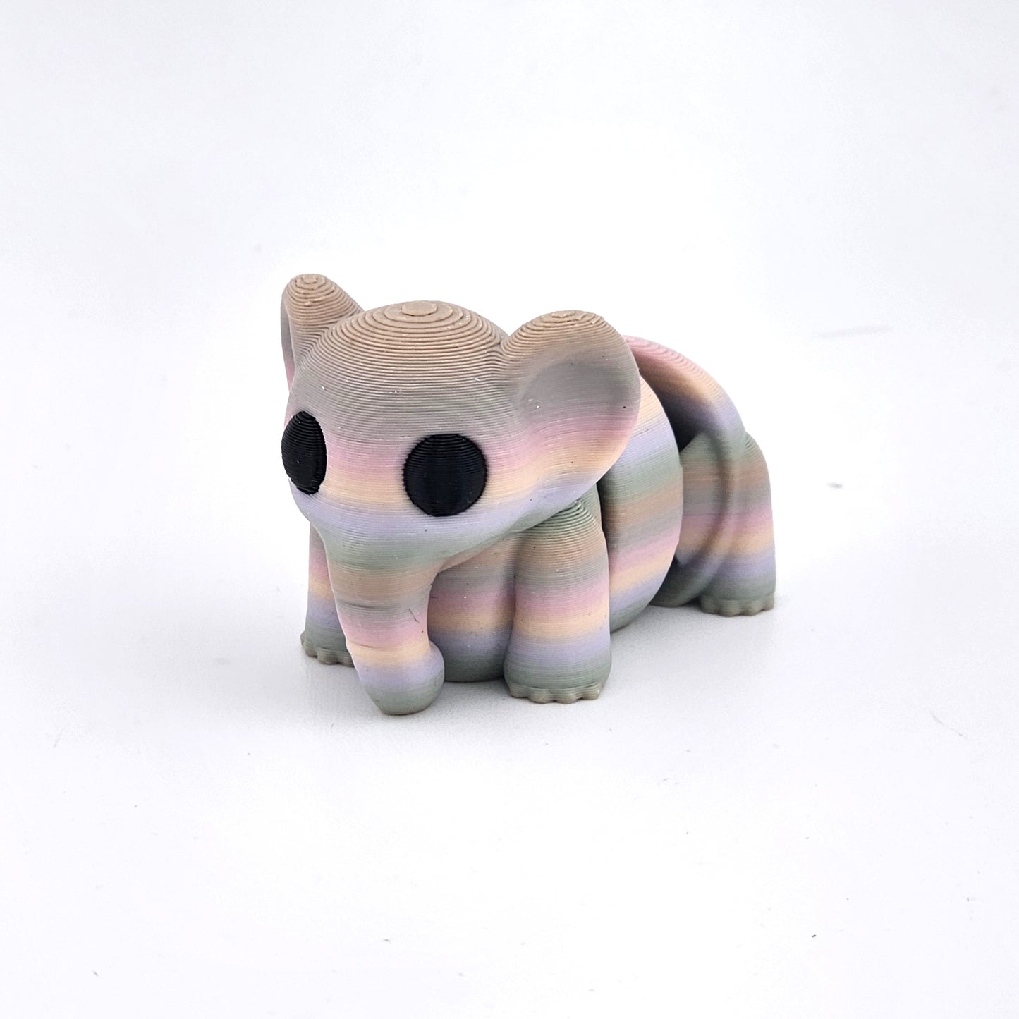 Prospect 3D - Oni Mini's - 3D Printed Mini Animals – Colorful 2" Figurines (Jaguar, Bear, Elephant, Hippo &amp; More)
