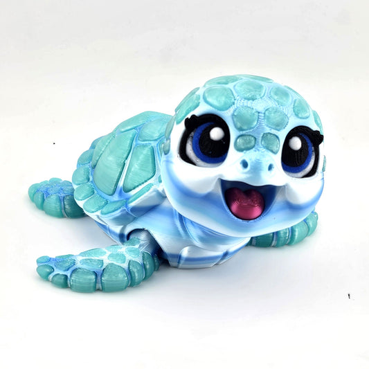 Prospect 3D - Happy Baby Sea Turtle – 3D Printed - Sea Turtle Shores Collection