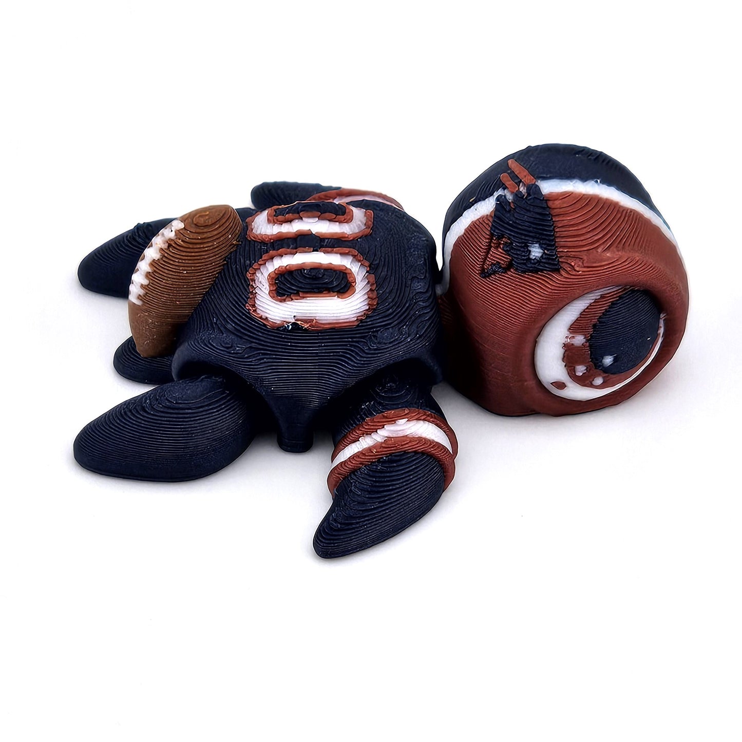 Prospect 3D - Sea Turtle Island - 3D Printed Miniature Football Sea Turtles