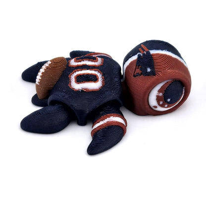 Prospect 3D - Sea Turtle Island - 3D Printed Miniature Football Sea Turtles