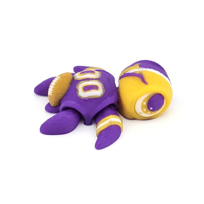 Prospect 3D - Sea Turtle Island - 3D Printed Miniature Football Sea Turtles